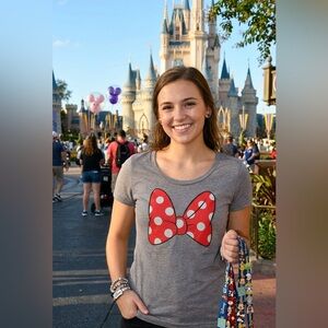 Disney Store Big Bow Minnie Shirt